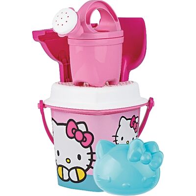 Androni - Set Secchiello Sabbia 17cm Hello Kitty (1340-0HKA) Androni - Set Secchiello Sabbia 17cm Hello Kitty (1340-0HKA)