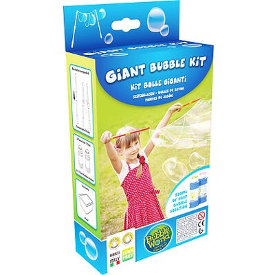 Kit Bolle Dulcop - Bolle Giganti con 2 Flaconi da 60ml Kit Bolle Dulcop - Bolle Giganti con 2 Flaconi da 60ml