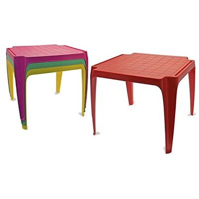 TEOREMA RUBINETTERIA - Tavolino bimbo in plastica 4 colori assortito TEOREMA RUBINETTERIA - Tavolino bimbo in plastica 4 colori assortito