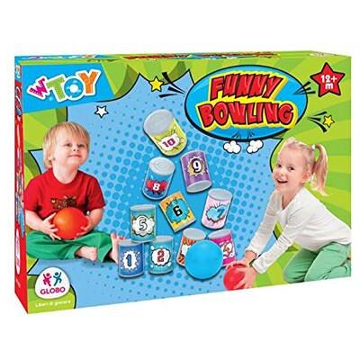 Globo - Bowling con 10 Barattoli (40377) Globo - Bowling con 10 Barattoli (40377)