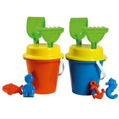 Androni - Set Secchiello Mare Diam. 17 cm - colori assortiti 1 pz (042 Androni - Set Secchiello Mare Diam. 17 cm - colori assortiti 1 pz (042