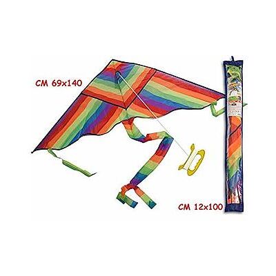 Teorema - Aquilone Arcobaleno - Arcobaleno - 140x69cm - Kite Teorema - Aquilone Arcobaleno - Arcobaleno - 140x69cm - Kite