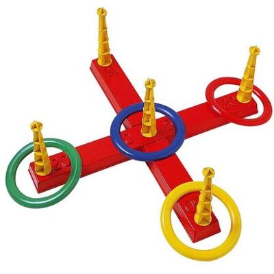 Gioco di anelli a croce - Giocattolo Gioco di anelli a croce - Giocattolo