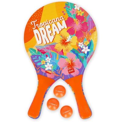 Legami - Racchettoni Spiaggia con Pallina - Tropicana Dream Legami - Racchettoni Spiaggia con Pallina - Tropicana Dream