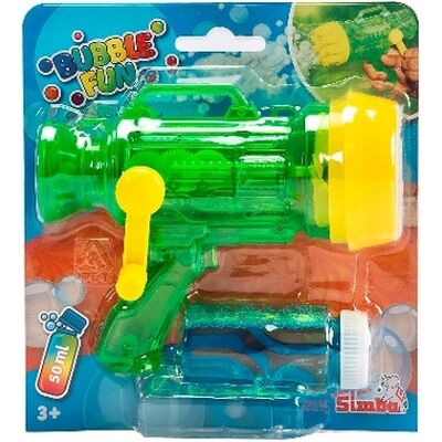 Simba - Pistola Spara Bolle Con Manovella Simba - Pistola Spara Bolle Con Manovella
