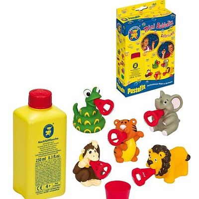 Pustefix - Bolle Sapone Animali Safari - Animali safari - Bubble soap Pustefix - Bolle Sapone Animali Safari - Animali safari - Bubble soap