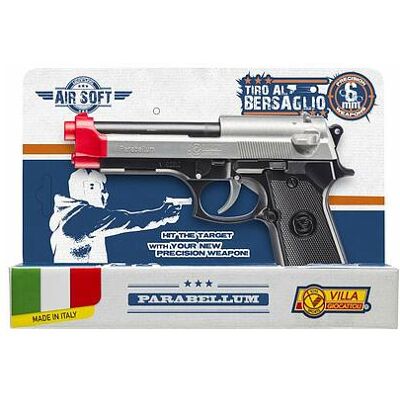 Villa Giocattoli - Pistola Parabellum Silver (2612) Villa Giocattoli - Pistola Parabellum Silver (2612)