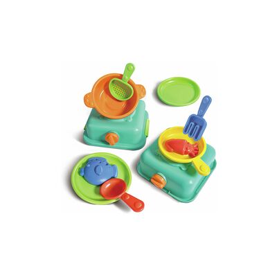 Hape - Chef nella sabbia - Set cucina giocattolo (E4106) Hape - Chef nella sabbia - Set cucina giocattolo (E4106)