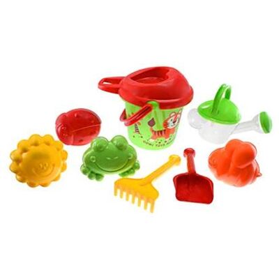 Gowi - Set Sabbia Cuore 9 Pezzi Gowi - Set Sabbia Cuore 9 Pezzi