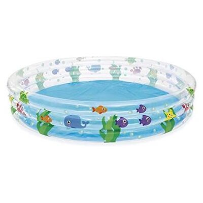 Bestway - Piscina Deep Dive 3 anelli 183x33 51005 Bestway - Piscina Deep Dive 3 anelli 183x33 51005