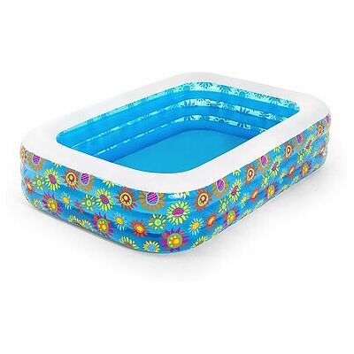 Bestway - Piscina Family Rettangolare 3 anelli (54120) Bestway - Piscina Family Rettangolare 3 anelli (54120)