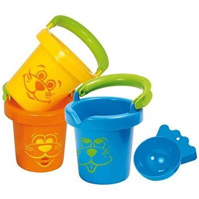 Gowi - Set Secchiello In Rete D.7,5cm 3pez Gowi - Set Secchiello In Rete D.7,5cm 3pez