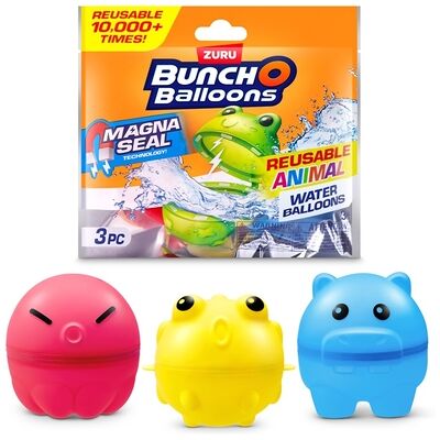 Palloncini d'acqua riutilizzabili per animali - 3 pz - Palloncino d'acqua Palloncini d'acqua riutilizzabili per animali - 3 pz - Palloncino d'acqua