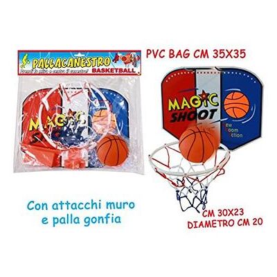 Teorema - Teosport - Gioco Basket C/Palla Gonfia Diam Cm 20 Teorema - Teosport - Gioco Basket C/Palla Gonfia Diam Cm 20