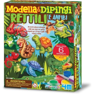 4M - Modella & Dipingi Rettili e Anfibi (4798) 4M - Modella & Dipingi Rettili e Anfibi (4798)