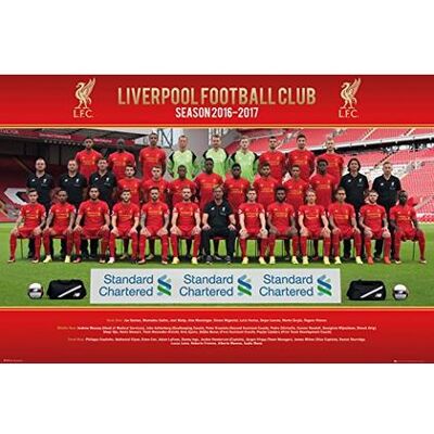 GB Eye Foto della squadra Liverpool 16/17 - Poster GB Eye Foto della squadra Liverpool 16/17 - Poster
