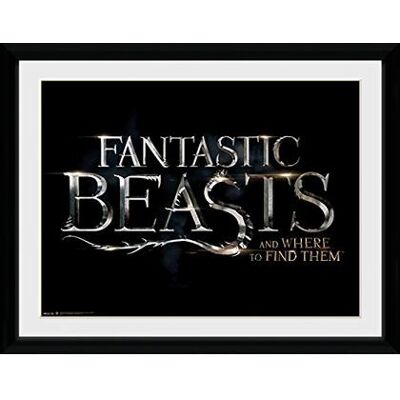 GB Eye - Fantastic Beasts: Logo (Stampa In Cornice 30x40 Cm) GB Eye - Fantastic Beasts: Logo (Stampa In Cornice 30x40 Cm)