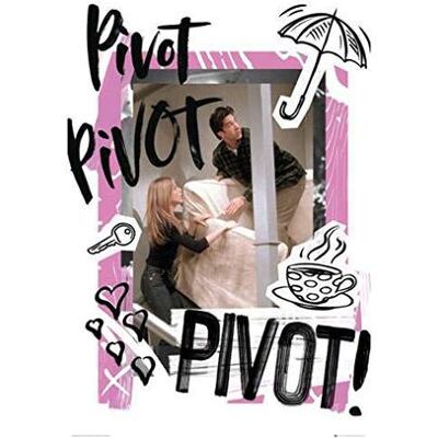 GB Eye - Friends - Pivot (Maxi Poster 61x91.5cm) GB Eye - Friends - Pivot (Maxi Poster 61x91.5cm)