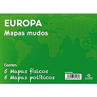 Grupo Erik - Europa Politica Fisica Set 10 Cartine Geografiche Grupo Erik - Europa Politica Fisica Set 10 Cartine Geografiche