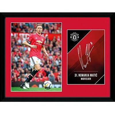 GB Eye - Manchester United: Matic 17/18 (Stampa In Cornice 30X40 Cm) GB Eye - Manchester United: Matic 17/18 (Stampa In Cornice 30X40 Cm)