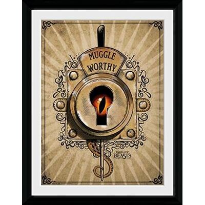 GB Eye - Fantastic Beasts: Muggle Worthy (Stampa In Cornice 30x40 Cm) GB Eye - Fantastic Beasts: Muggle Worthy (Stampa In Cornice 30x40 Cm)