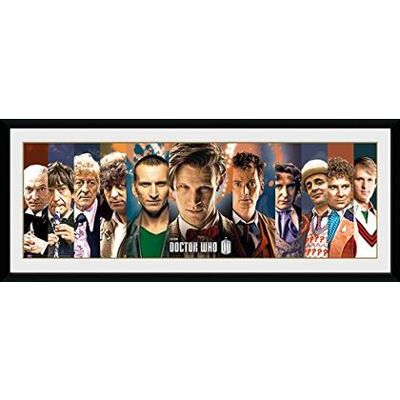 GB Eye - Doctor Who: 11 Doctors (Stampa In Cornice 76x30 Cm) GB Eye - Doctor Who: 11 Doctors (Stampa In Cornice 76x30 Cm)