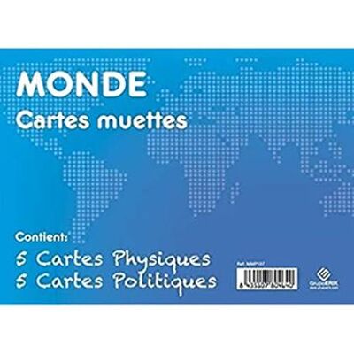 Grupo Erik - France Politique Physique Set 10 Cartine Geografiche Grupo Erik - France Politique Physique Set 10 Cartine Geografiche