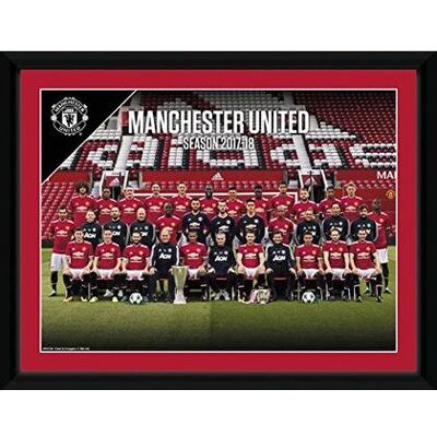GB Eye - Manchester United: Team Photo 17/18 (Stampa In Cornice 20x15 GB Eye - Manchester United: Team Photo 17/18 (Stampa In Cornice 20x15