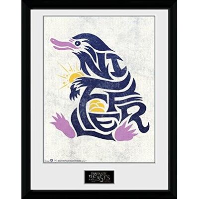 GB Eye - Fantastic Beasts: Niffler Graphic Symbol (Stampa In Cornice 3 GB Eye - Fantastic Beasts: Niffler Graphic Symbol (Stampa In Cornice 3