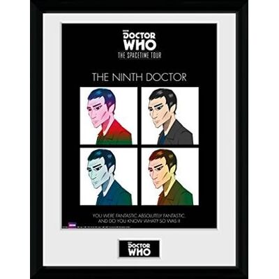 GB Eye - Doctor Who: Spacetime Tour 9Th Doctor (Stampa In Cornice 30x4 GB Eye - Doctor Who: Spacetime Tour 9Th Doctor (Stampa In Cornice 30x4