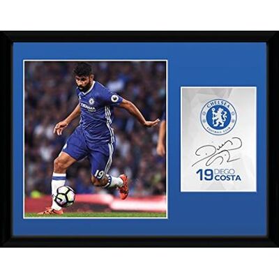 GB Eye - Chelsea: Costa 16/17 (Stampa In Cornice 30x40 Cm) GB Eye - Chelsea: Costa 16/17 (Stampa In Cornice 30x40 Cm)