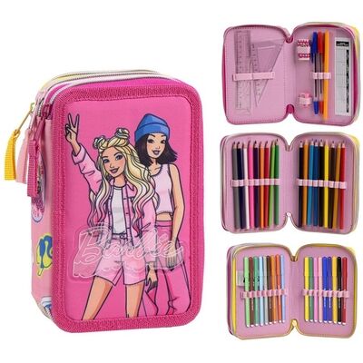 Artesana Cerda - Astuccio Triplo Barbie Artesana Cerda - Astuccio Triplo Barbie