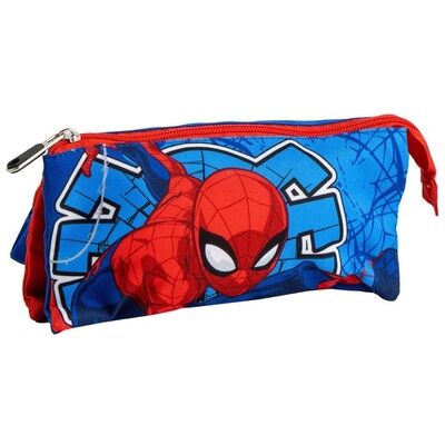 Artesana Cerda - Astuccio Vuoto 3 Scomparti Spiderman Artesana Cerda - Astuccio Vuoto 3 Scomparti Spiderman
