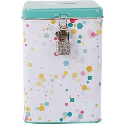 I-Total - XL2079 - Bubbles - Lock - Salvadanaio I-Total - XL2079 - Bubbles - Lock - Salvadanaio
