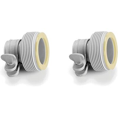 Intex - Kit 2 pz Adattatore Tipo B per Pompe Piscina (29061) Intex - Kit 2 pz Adattatore Tipo B per Pompe Piscina (29061)