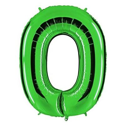 Ciao - Palloncino Mylar 40 (100cm) Numero 0 Green Ciao - Palloncino Mylar 40 (100cm) Numero 0 Green