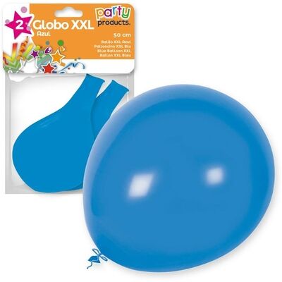 Juinsa - Set 2 Palloncino Xxl Blu 50 Cm Juinsa - Set 2 Palloncino Xxl Blu 50 Cm