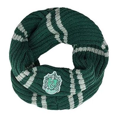 Cinereplicas - Sciarpa ad anello Slytherin Infinity Scarf - Harry Pott Cinereplicas - Sciarpa ad anello Slytherin Infinity Scarf - Harry Pott