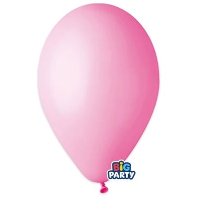 Big Party - Confezione 10 Palloncini Lattice 12" Rosa Big Party - Confezione 10 Palloncini Lattice 12" Rosa