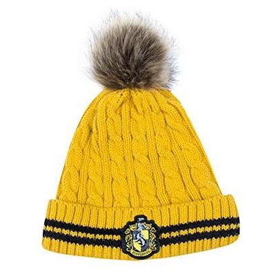 Cinereplicas - Hp Hufflepuff Pompom Beanie Cinereplicas - Hp Hufflepuff Pompom Beanie