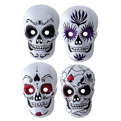 Carnival Toys - Maschera Teschio Messicano In Plastica Ass.to (161) Carnival Toys - Maschera Teschio Messicano In Plastica Ass.to (161)