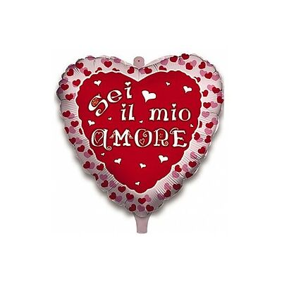 Big Party - Palloncino Mylar Cuore Cm.45 Sei Il Mio Amore Fashion Big Party - Palloncino Mylar Cuore Cm.45 Sei Il Mio Amore Fashion