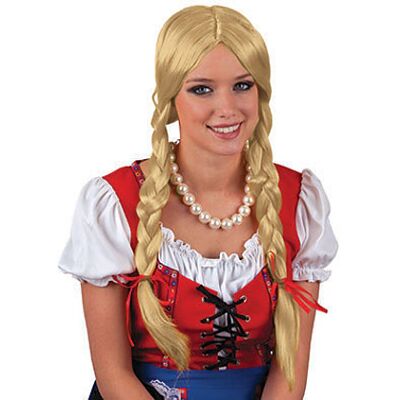 Marca Sconosciuta Peruca Bionda con Trecce - Peruka Marca Sconosciuta Peruca Bionda con Trecce - Peruka