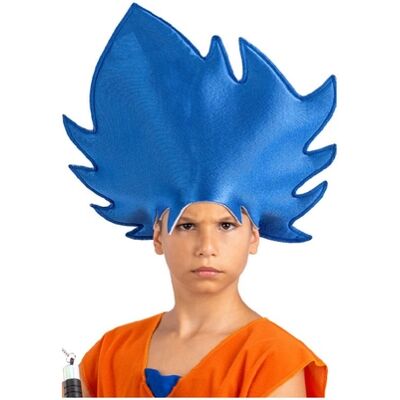 Carnival Toys - Copricapo Parrucca Dragon Ball Manga Blu Carnival Toys - Copricapo Parrucca Dragon Ball Manga Blu