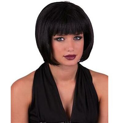 Parrucca Holly boblijn Espa - Peruca nera corta unisex Parrucca Holly boblijn Espa - Peruca nera corta unisex