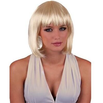 NO BRAND Parrucca Bionda Corto Stile Bob - Parrucca NO BRAND Parrucca Bionda Corto Stile Bob - Parrucca