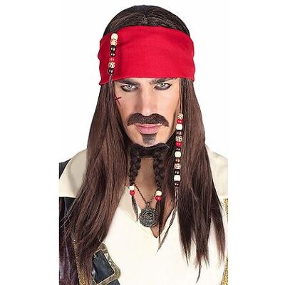 Widmann - Parrucca Pirata Dei Caraibi Widmann - Parrucca Pirata Dei Caraibi