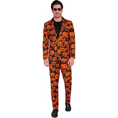 Costume divertente di zucca arancione per uomini - Costumi Costume divertente di zucca arancione per uomini - Costumi