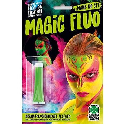 Carnival Toys - 9413: Tubetto Fondotinta Verde Fluo E G.I.D. Ml. 20 Ca Carnival Toys - 9413: Tubetto Fondotinta Verde Fluo E G.I.D. Ml. 20 Ca