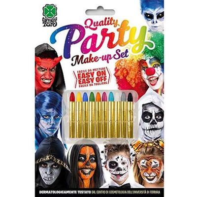 Carnival Toys - 10 Matite Per Trucco Assortite Carnival Toys - 10 Matite Per Trucco Assortite